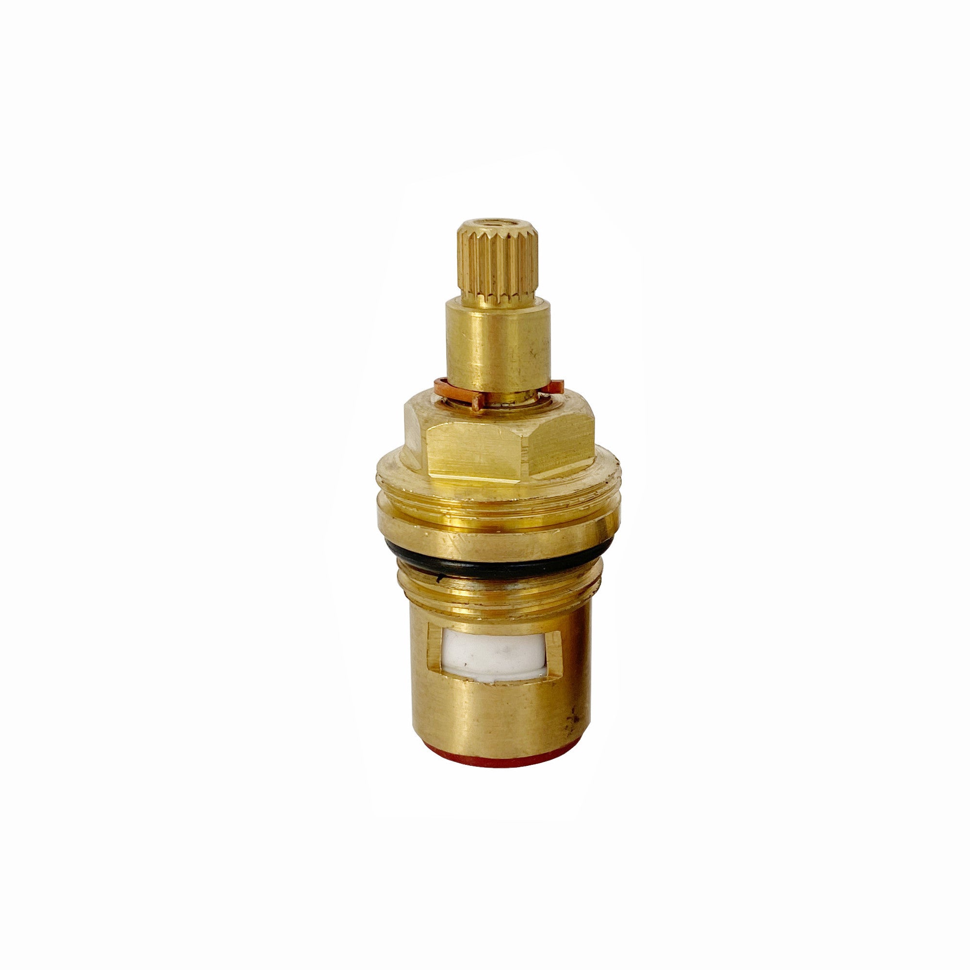 Ceramic disc brass valve 1/2", quarter turn - Dorchester, Alpha - HOT